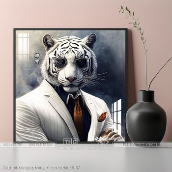 file tranh con giap trang tri con ho dan 0067