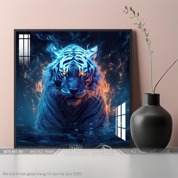 file tranh con giap trang tri con ho dan 0072