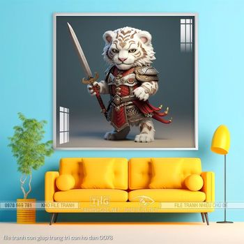 file tranh con giap trang tri con ho dan 0078