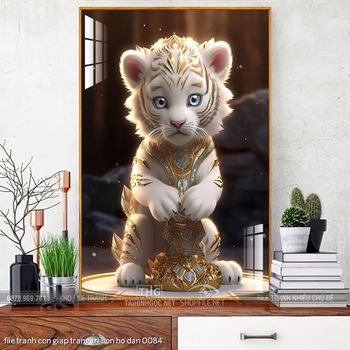 file tranh con giap trang tri con ho dan 0084