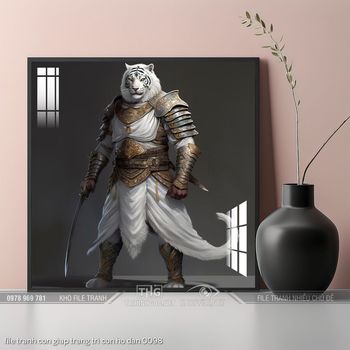 file tranh con giap trang tri con ho dan 0098