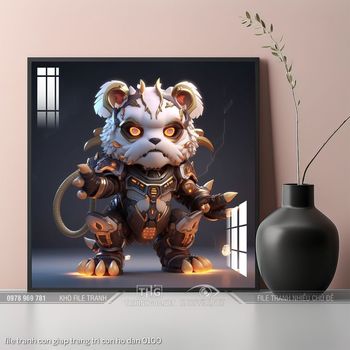 file tranh con giap trang tri con ho dan 0100