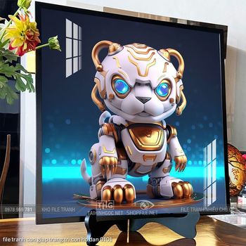 file tranh con giap trang tri con ho dan 0101