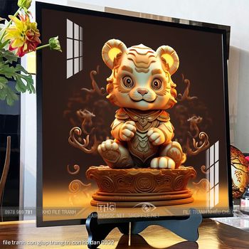 file tranh con giap trang tri con ho dan 0102