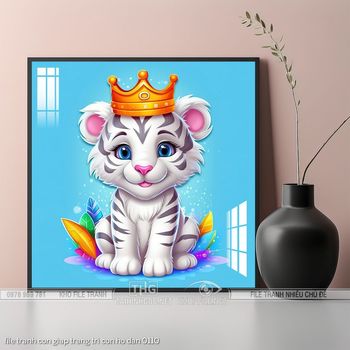 file tranh con giap trang tri con ho dan 0110