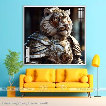 file tranh con giap trang tri con ho dan 0113