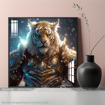 file tranh con giap trang tri con ho dan 0120