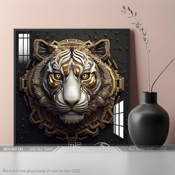 file tranh con giap trang tri con ho dan 0122