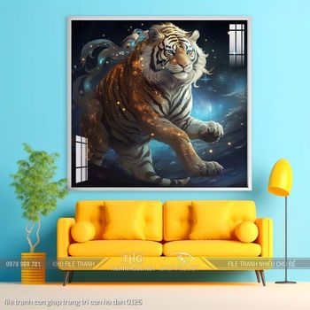 file tranh con giap trang tri con ho dan 0126