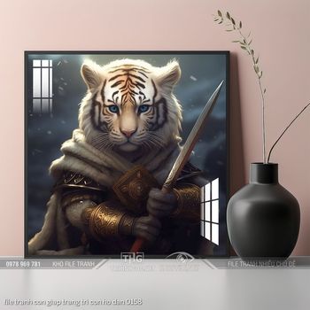 file tranh con giap trang tri con ho dan 0158