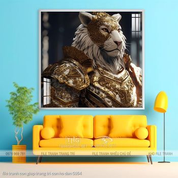 file tranh con giap trang tri con ho dan 0164