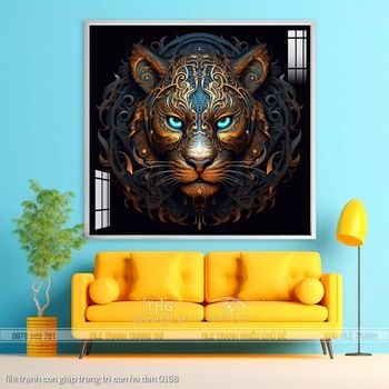 file tranh con giap trang tri con ho dan 0168