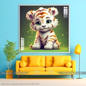 file tranh con giap trang tri con ho dan 0172