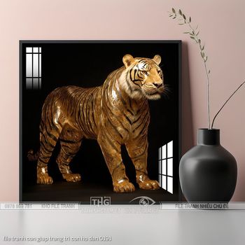 file tranh con giap trang tri con ho dan 0191