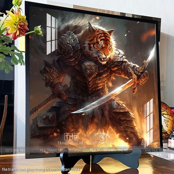 file tranh con giap trang tri con ho dan 0194