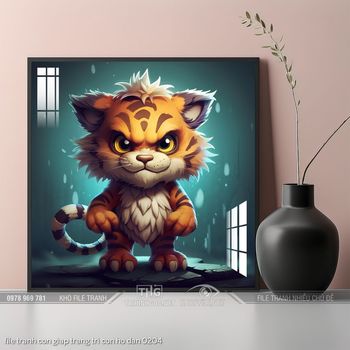 file tranh con giap trang tri con ho dan 0204