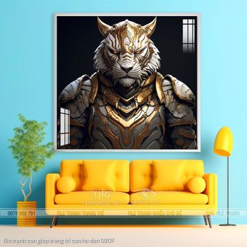 file tranh con giap trang tri con ho dan 0207