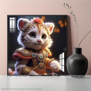 file tranh con giap trang tri con ho dan 0215