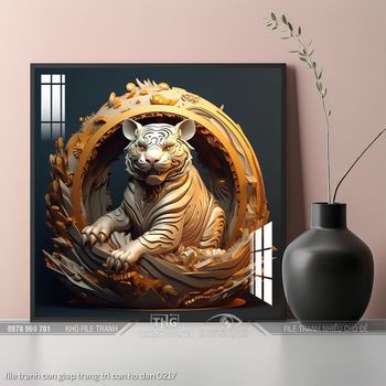 file tranh con giap trang tri con ho dan 0217