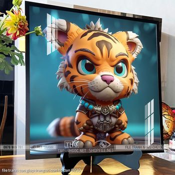 file tranh con giap trang tri con ho dan 0230