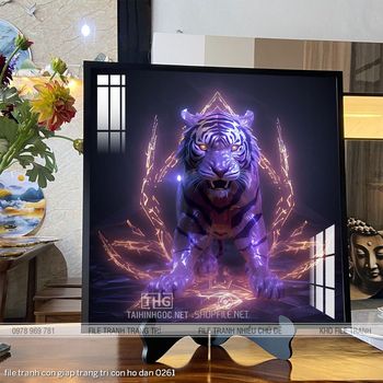 file tranh con giap trang tri con ho dan 0261