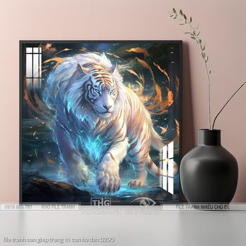 file tranh con giap trang tri con ho dan 0290