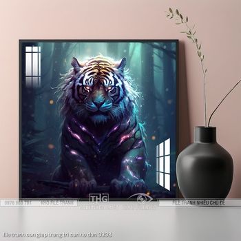 file tranh con giap trang tri con ho dan 0308