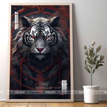 file tranh con giap trang tri con ho dan 0318