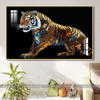 file tranh con giap trang tri con ho dan 0330