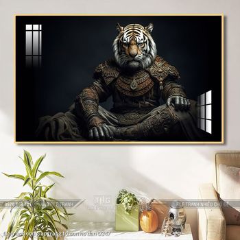 file tranh con giap trang tri con ho dan 0347