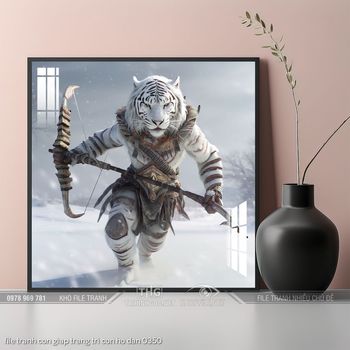 file tranh con giap trang tri con ho dan 0350