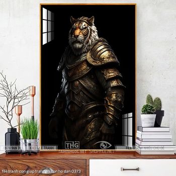 file tranh con giap trang tri con ho dan 0373