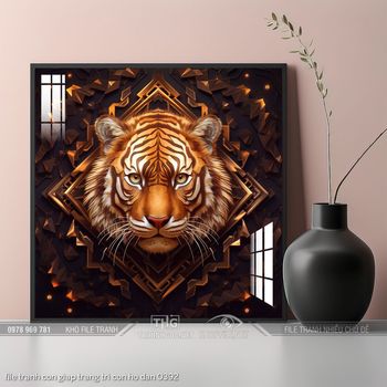 file tranh con giap trang tri con ho dan 0392