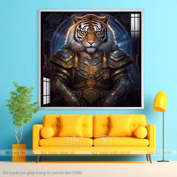 file tranh con giap trang tri con ho dan 0393