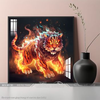 file tranh con giap trang tri con ho dan 0401