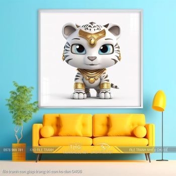 file tranh con giap trang tri con ho dan 0408