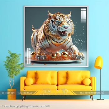 file tranh con giap trang tri con ho dan 0413