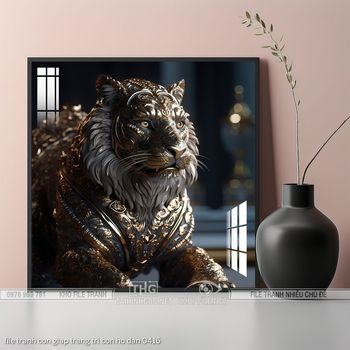 file tranh con giap trang tri con ho dan 0416