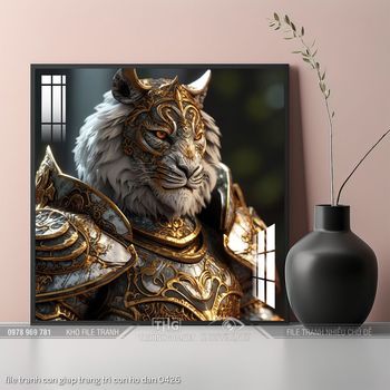 file tranh con giap trang tri con ho dan 0426