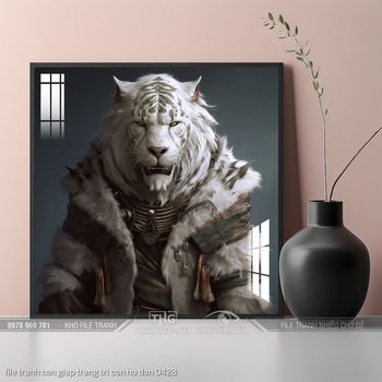 file tranh con giap trang tri con ho dan 0428