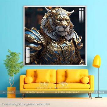 file tranh con giap trang tri con ho dan 0434