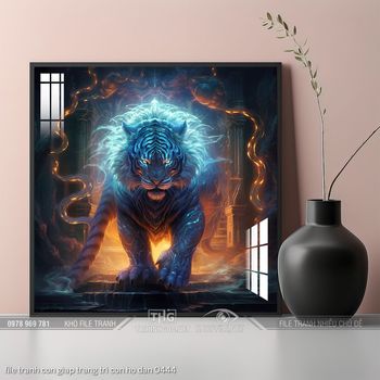 file tranh con giap trang tri con ho dan 0444