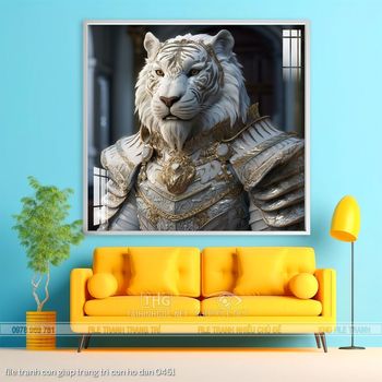 file tranh con giap trang tri con ho dan 0451