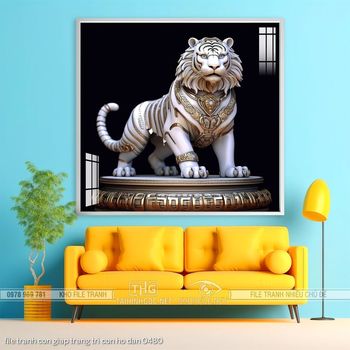 file tranh con giap trang tri con ho dan 0480