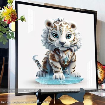 file tranh con giap trang tri con ho dan 0492