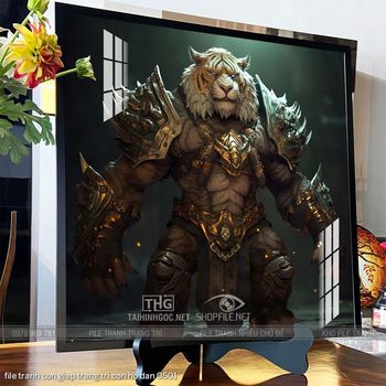 file tranh con giap trang tri con ho dan 0501