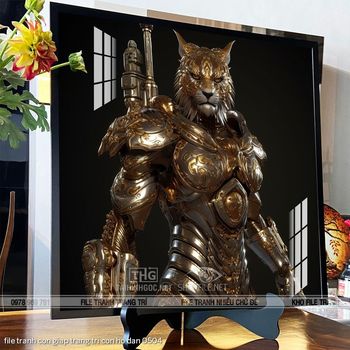 file tranh con giap trang tri con ho dan 0504