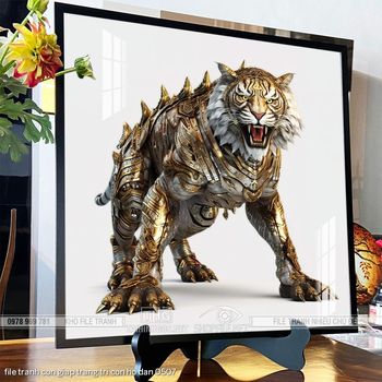 file tranh con giap trang tri con ho dan 0507