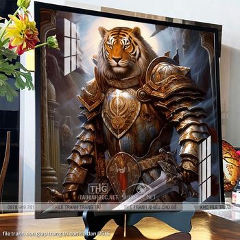 file tranh con giap trang tri con ho dan 0516