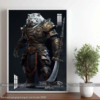 file tranh con giap trang tri con ho dan 0520